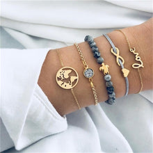 Load image into Gallery viewer, Heart Charm Bracelet