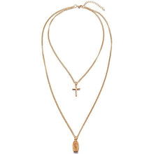Load image into Gallery viewer, Double Chain Long Necklace